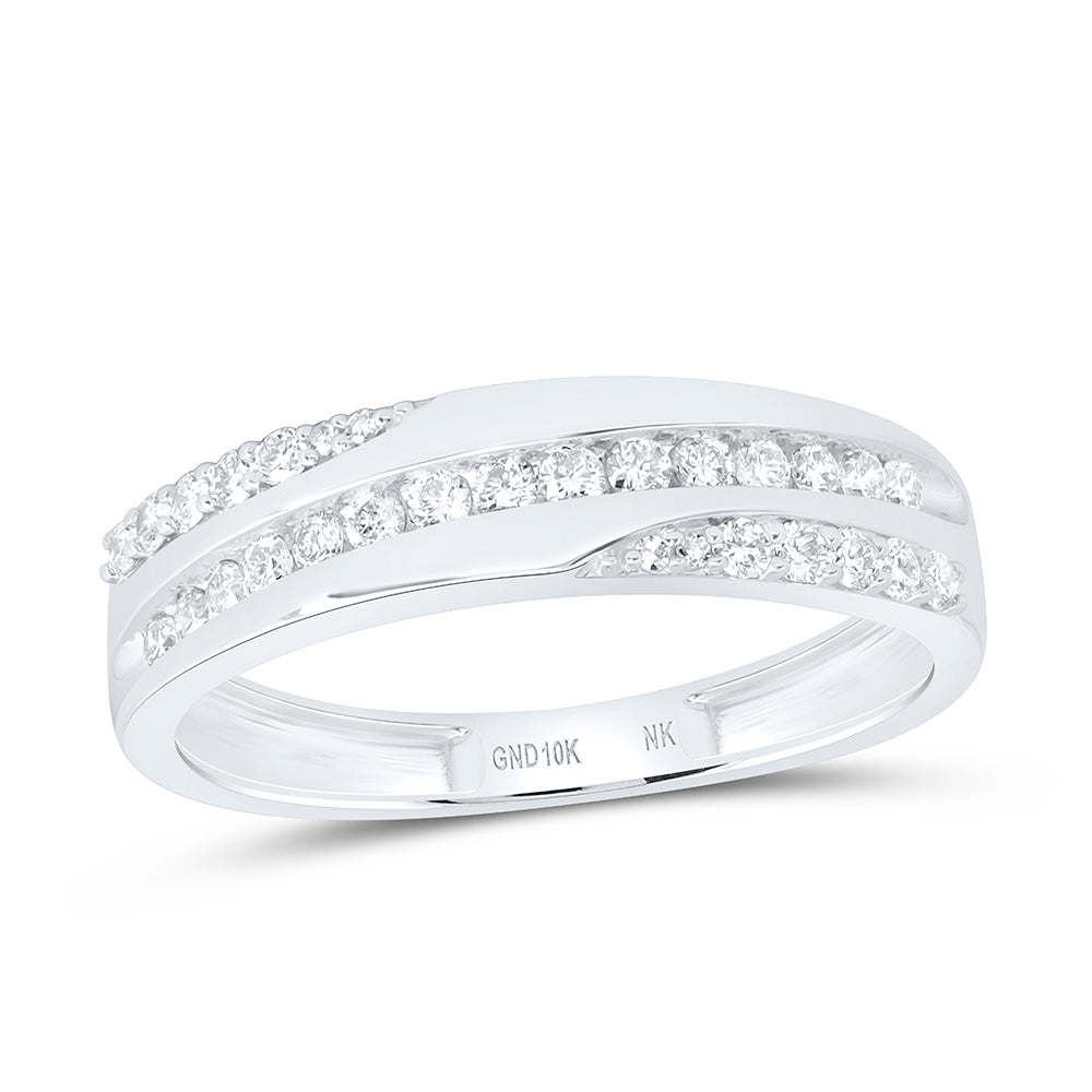 10K Yellow Or White Gold 1 1/2 Cttw Natural Diamond Nk Fashion Pear Bridal Anniversary Wedding Engagement Band Ring Trio Set