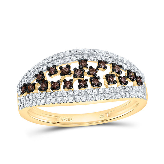 3/8 Cttw Natural Diamond Cn Fashion Bridal Anniversary Wedding Engagement Band Ring