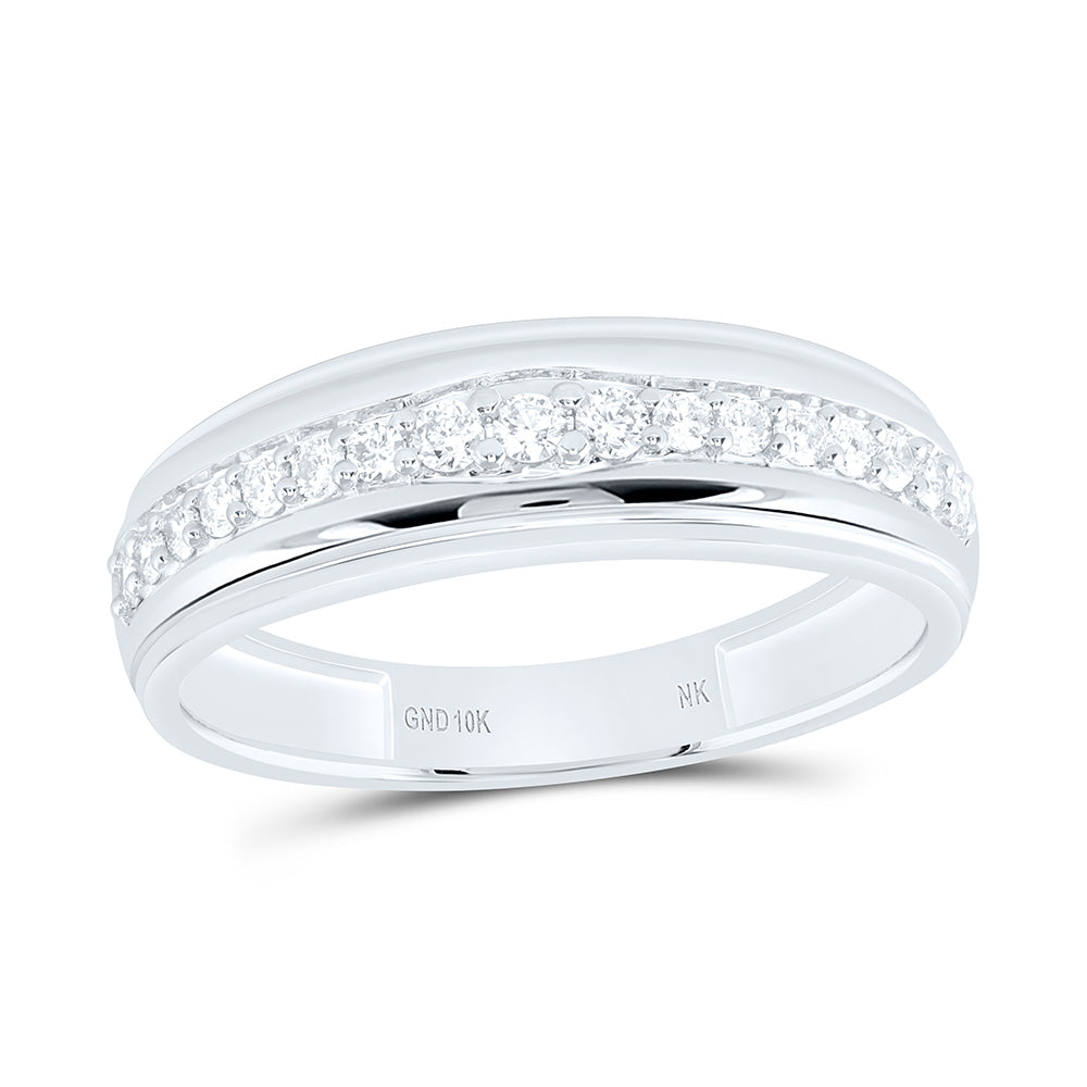 10K Yellow Gold 1 3/8Ctw Natural Diamond Round Trio Set