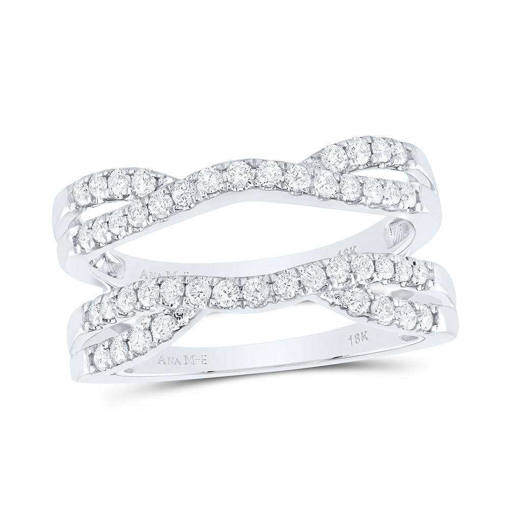 18K Yellow Gold 1/2Ctw Natural Diamond Ana M Elite Enhancer Ring
