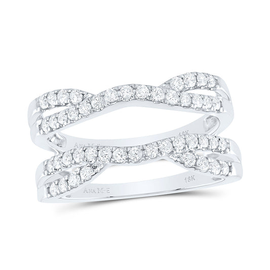 18K Yellow Gold 1/2Ctw Natural Diamond Ana M Elite Enhancer Ring