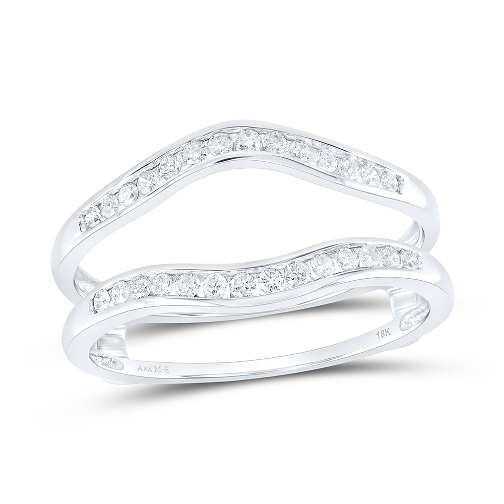 18K Yellow Gold 1/4Ctw Natural Diamond Ana M Elite Enhancer Ring