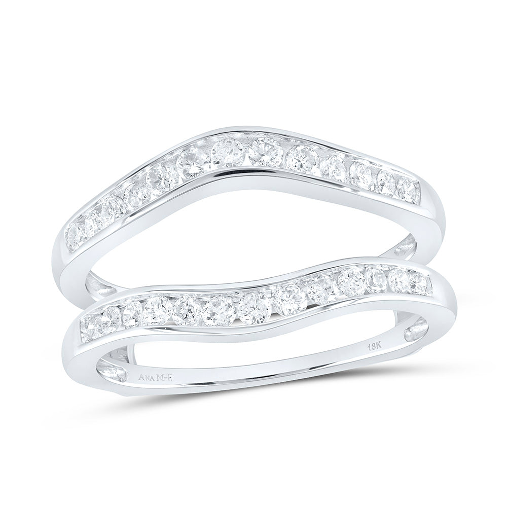 18K Yellow Gold 1/2Ctw Natural Diamond Ana M Elite Enhancer Ring