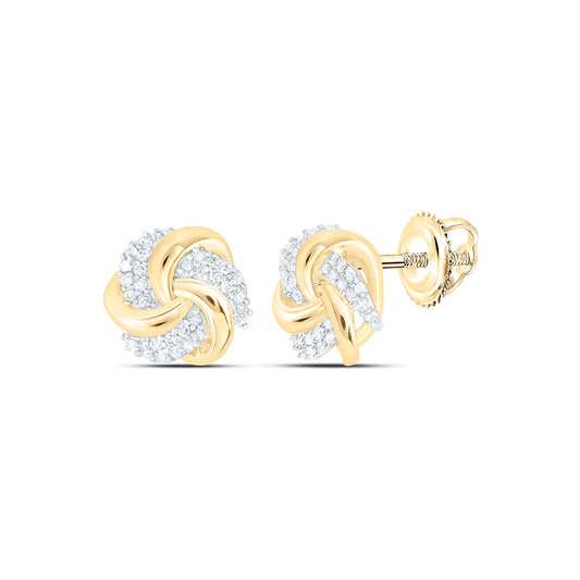 Sterling Silver 1/5Ctw Natural Diamond P1 Gift Earring