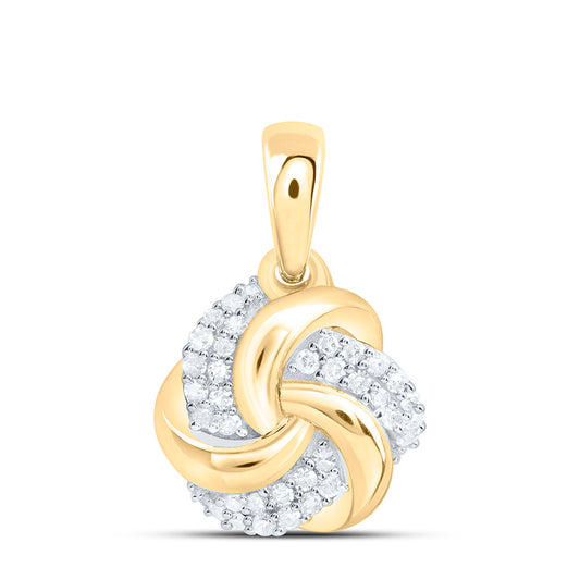 Sterling Silver 1/6Ctw Natural Diamond P1 Gift Pendant