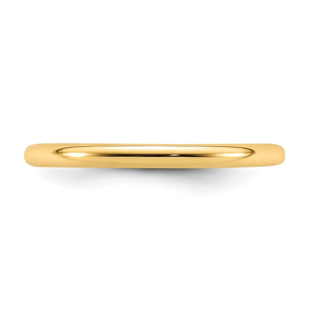 14k Yellow Or White Gold Or Platinum Standard Weight Comfort Fit Wedding Band