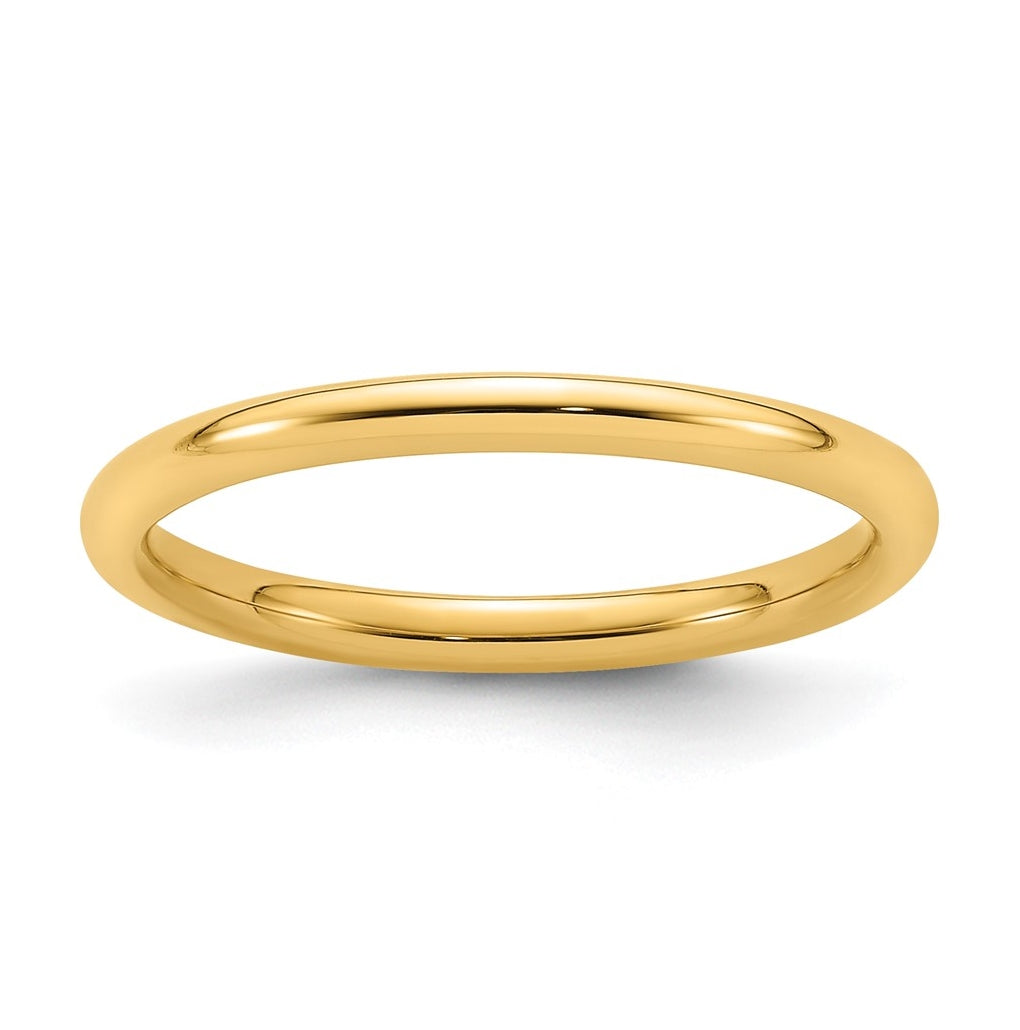 14k Yellow Or White Gold Or Platinum Standard Weight Comfort Fit Wedding Band