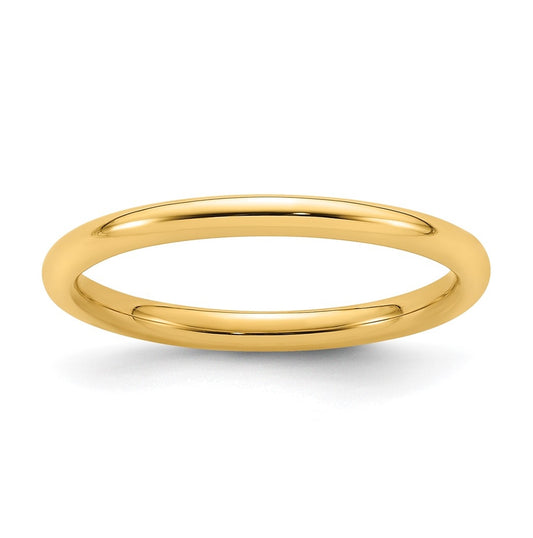 14k Yellow Or White Gold Or Platinum Standard Weight Comfort Fit Wedding Band