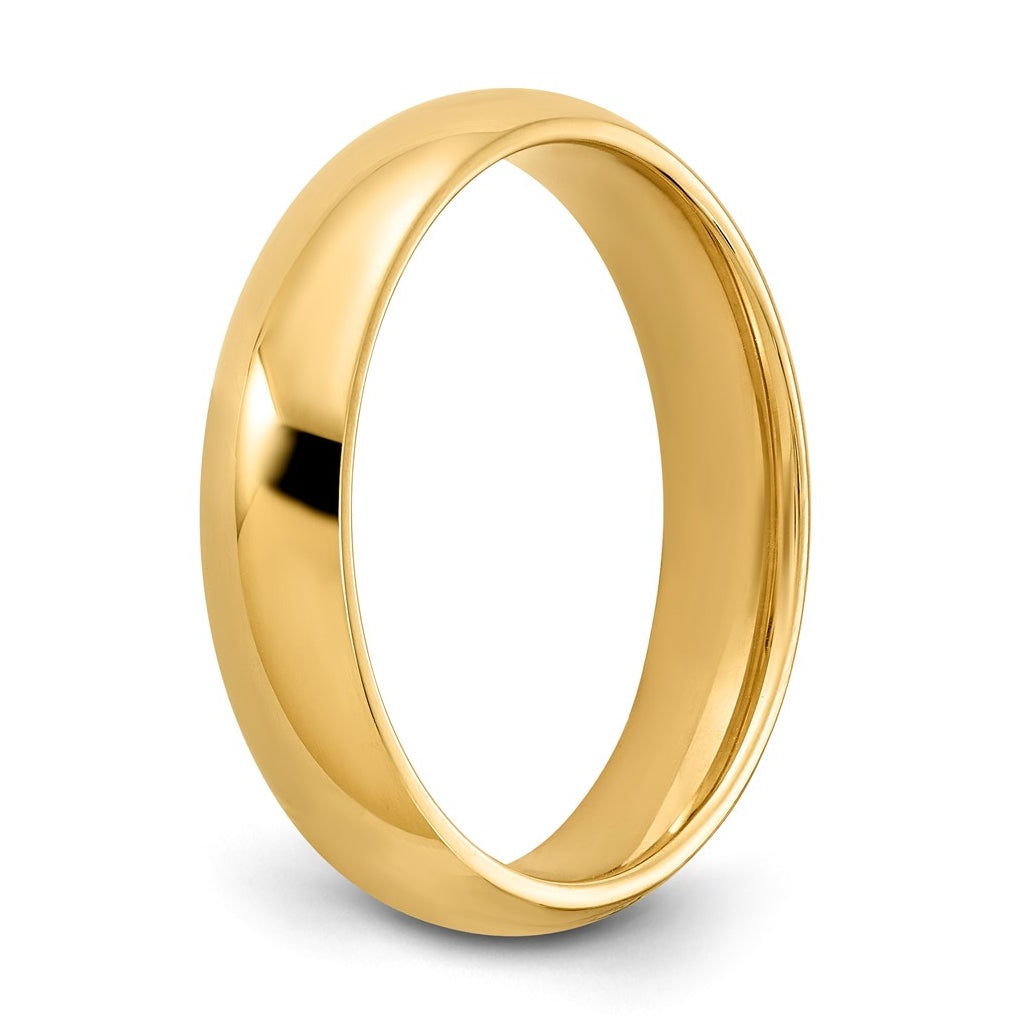 14k Yellow Or White Gold Or Platinum Standard Weight Comfort Fit Wedding Band