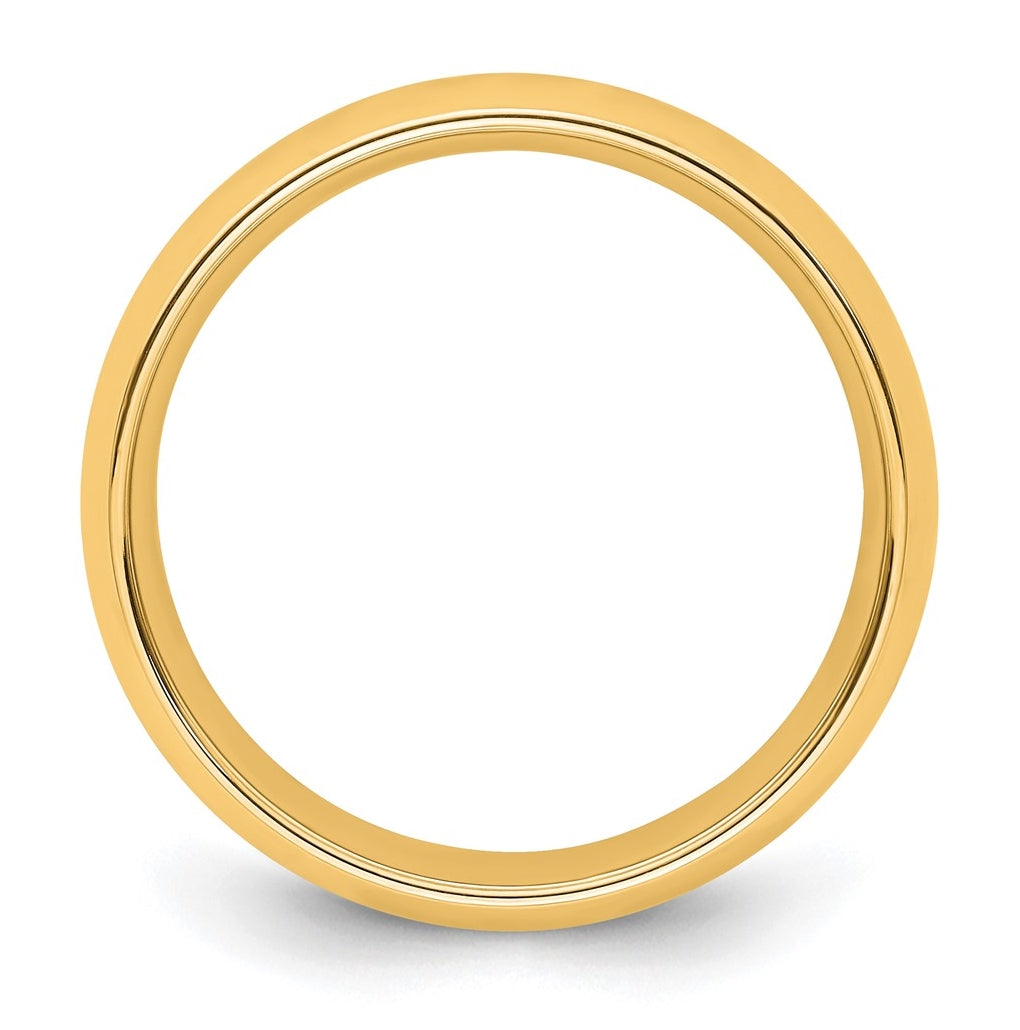 14k Yellow Or White Gold Or Platinum Standard Weight Comfort Fit Wedding Band
