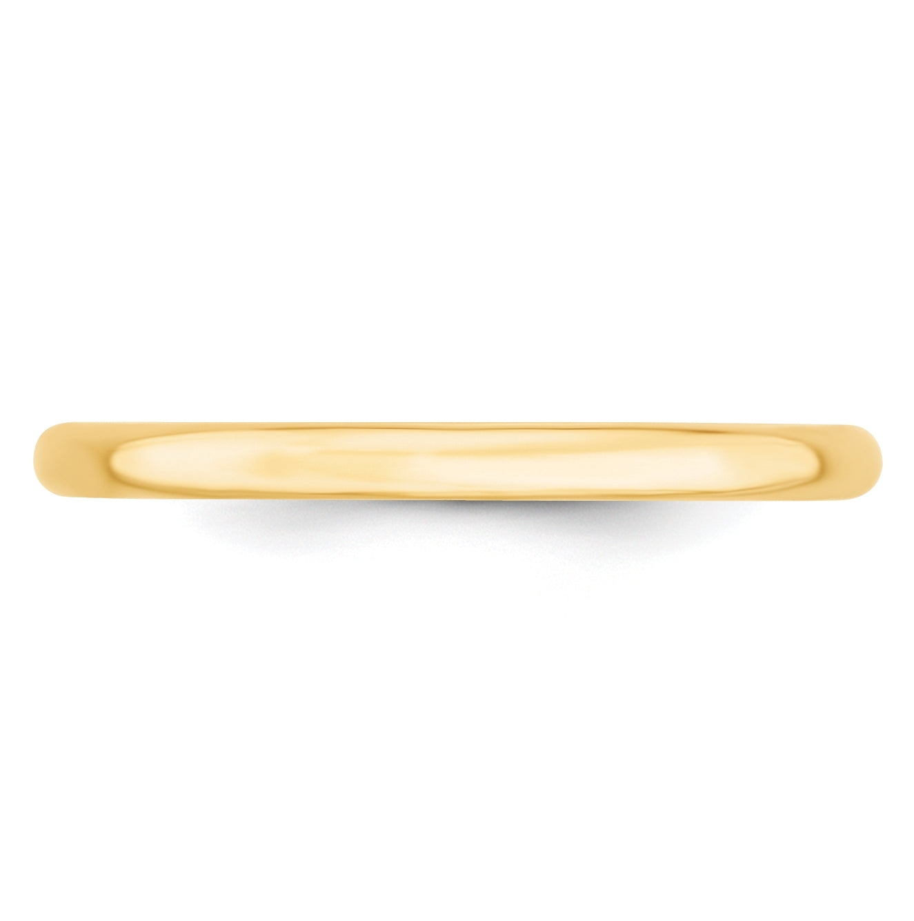 14k Yellow Or White Gold Or Platinum Lightweight Comfort Fit Wedding Band