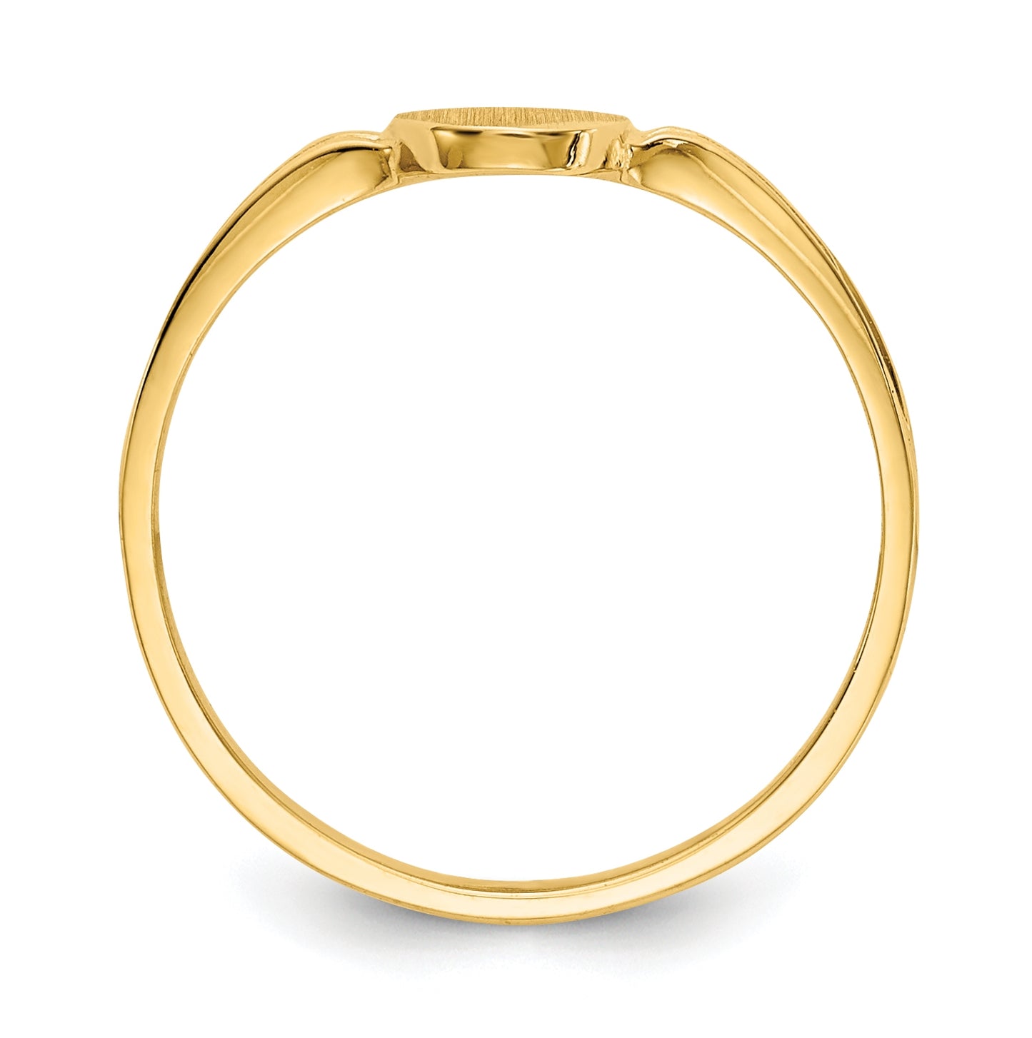 14K Yellow Gold Signet-Ring