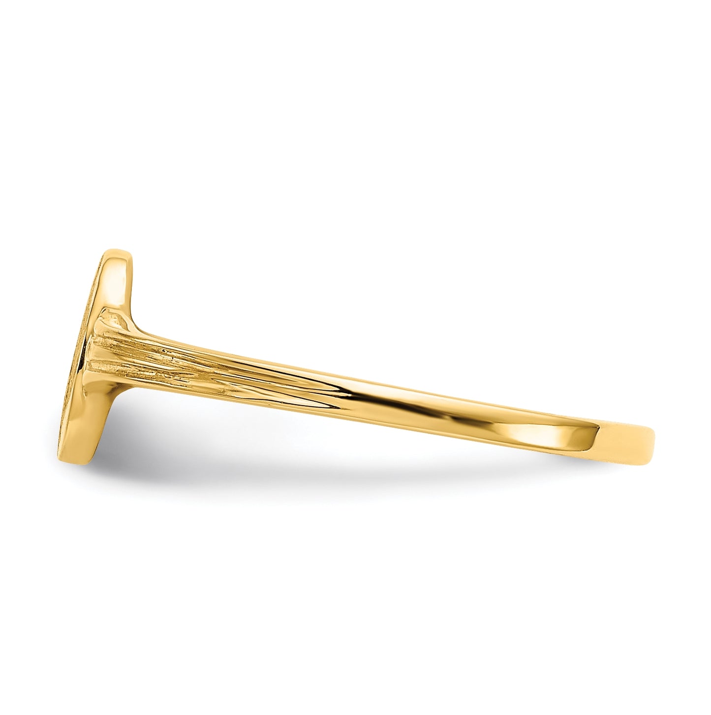 14K Yellow Gold Signet-Ring