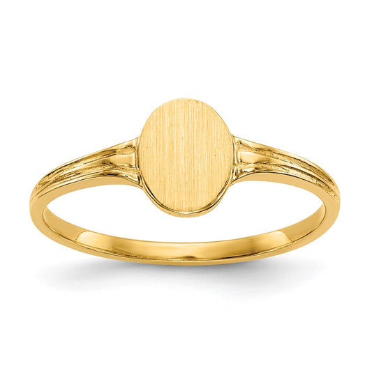 14K Yellow Gold Signet-Ring