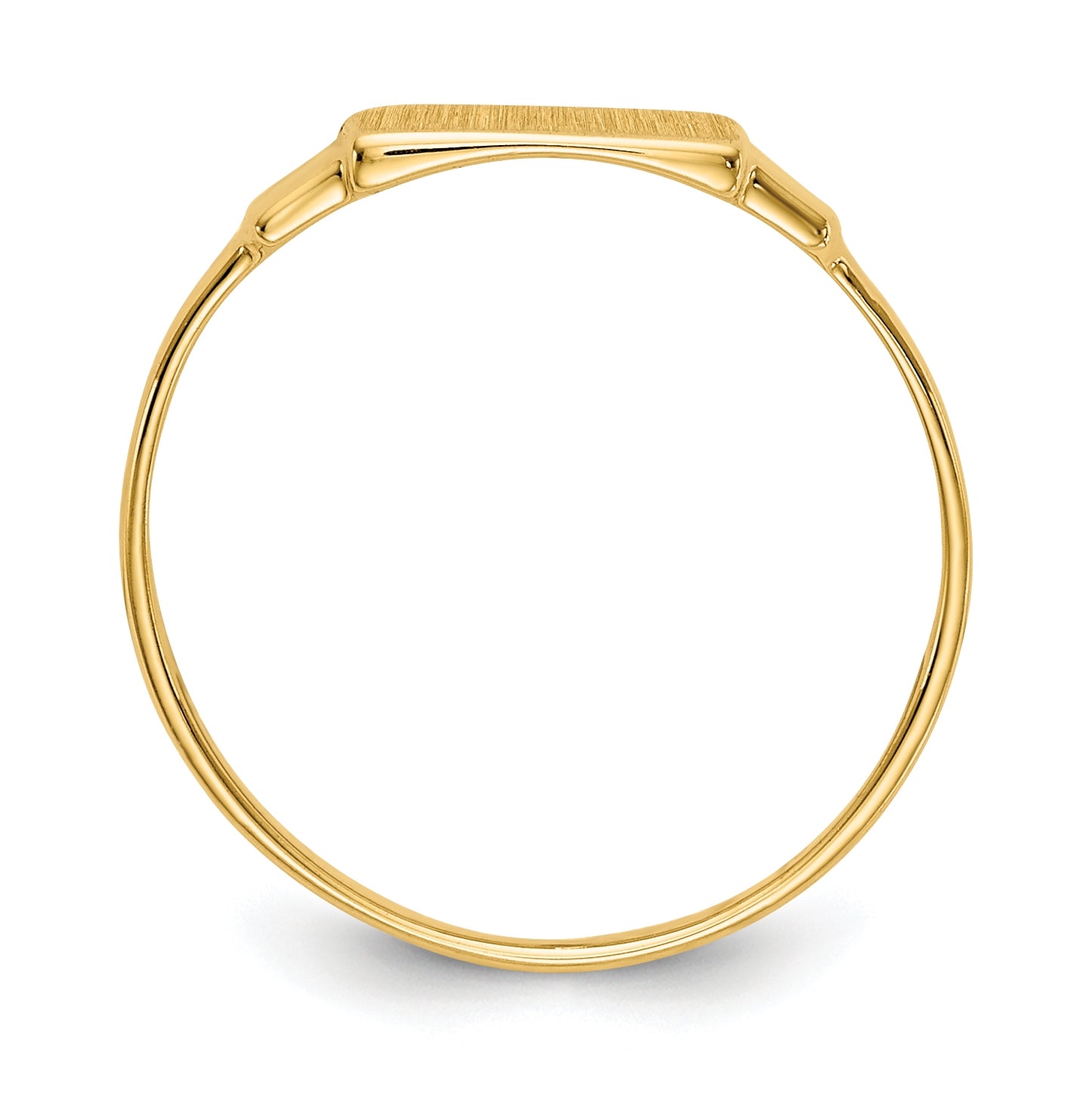 14K Yellow-Gold Signet Ring