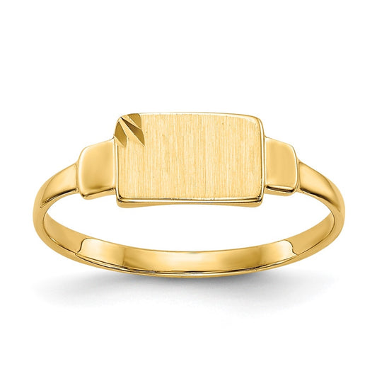 14K Yellow-Gold Signet Ring