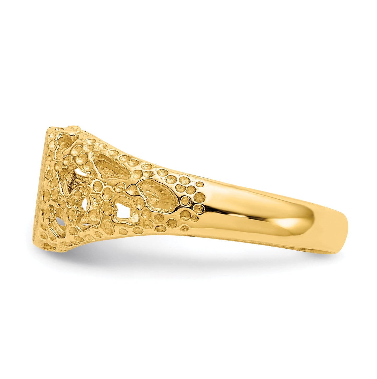 14K Yellow Gold Signet Rings
