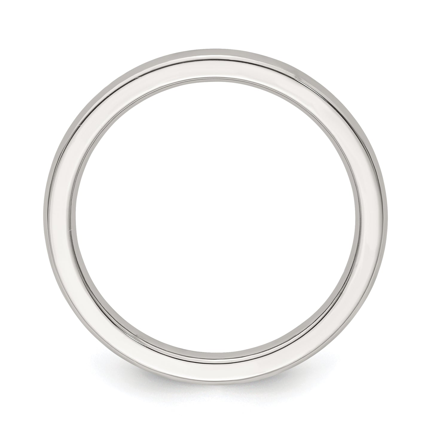 Edward Mirell Titanium Half Round 2mm Polished Band Size 6