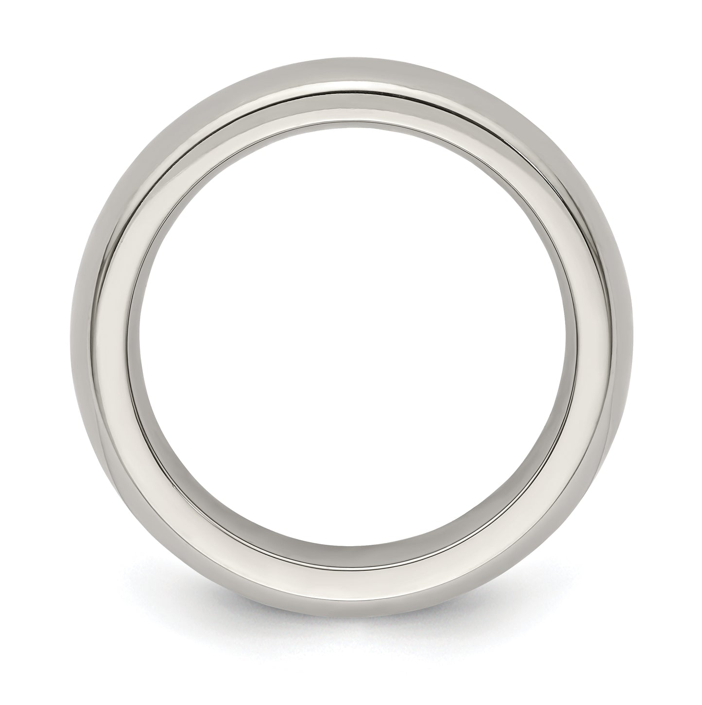 Edward Mirell Titanium Domed 5mm Polished Band Size 9