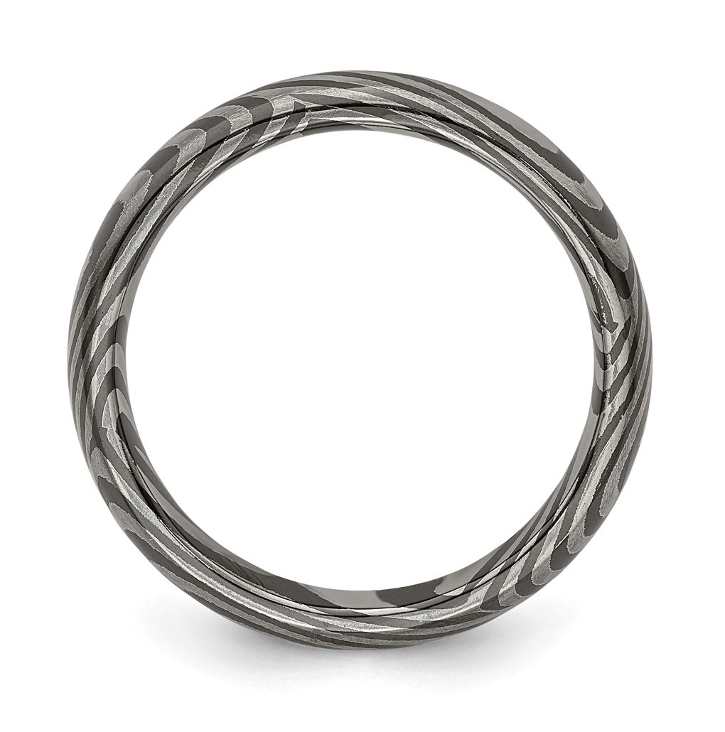 Edward Mirell Timoku Dome 4mm Band – Elegant Jewelry Gift for Birthday, Anniversary, Engagement, Wedding