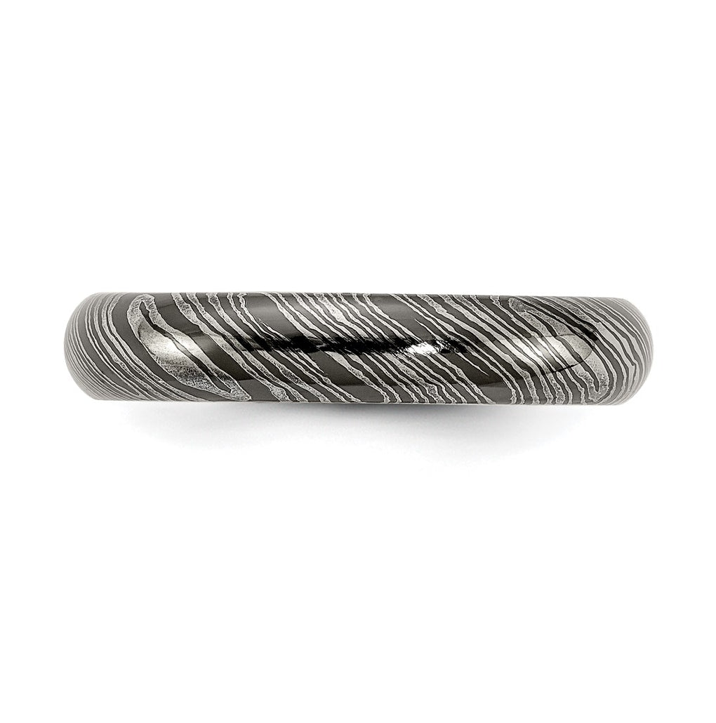 Edward Mirell Timoku Dome 4mm Band – Elegant Jewelry Gift for Birthday, Anniversary, Engagement, Wedding