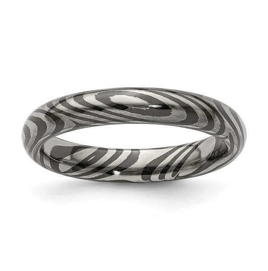 Edward Mirell Timoku Dome 4mm Band – Elegant Jewelry Gift for Birthday, Anniversary, Engagement, Wedding