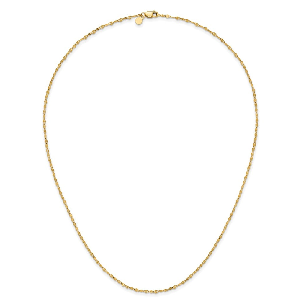 1/20 14K Gold Filled Alternate Anchor w/Lobster Clasp Chain