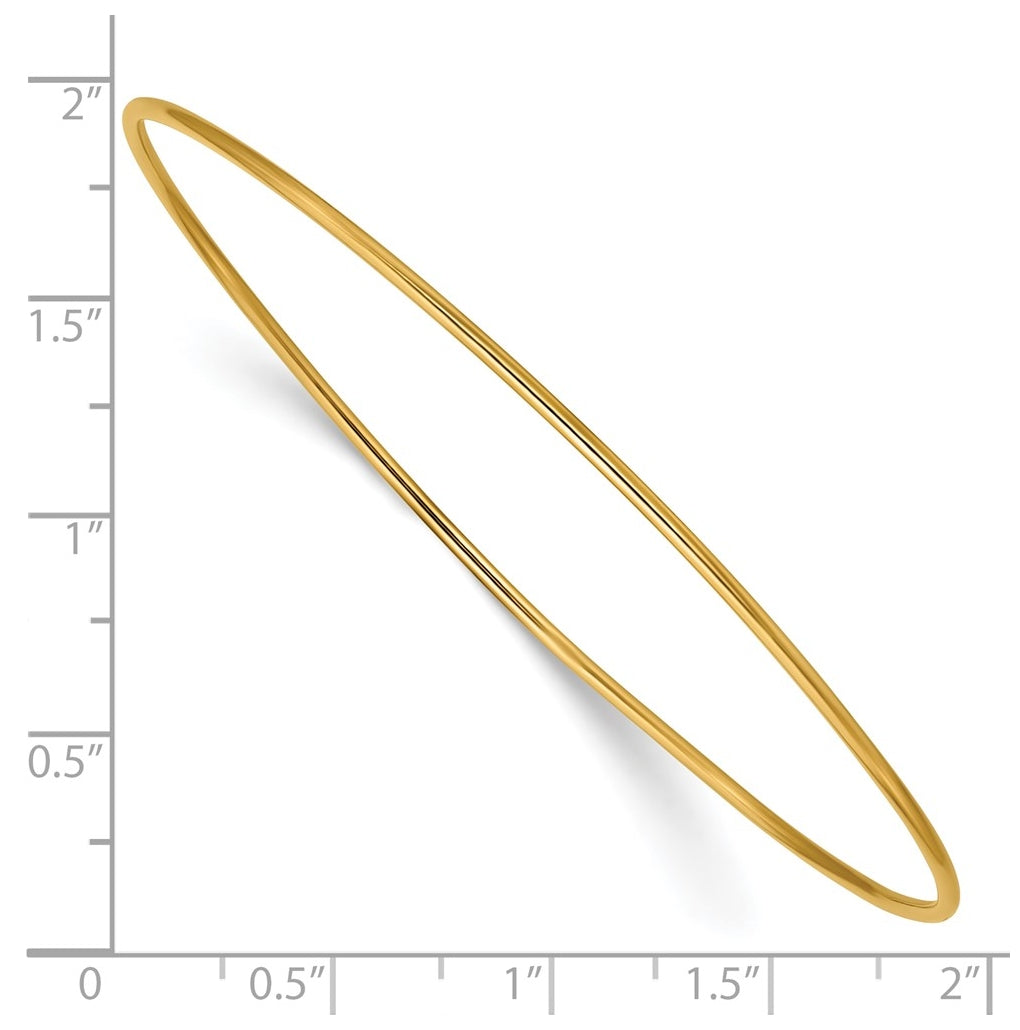 1/20 14K Gold Filled 1.30mm Wire Stacking Bangle