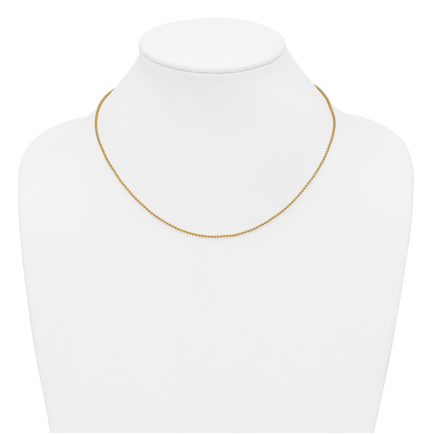 1/20 14K Gold Filled Ball with Lobster Clasp Chain