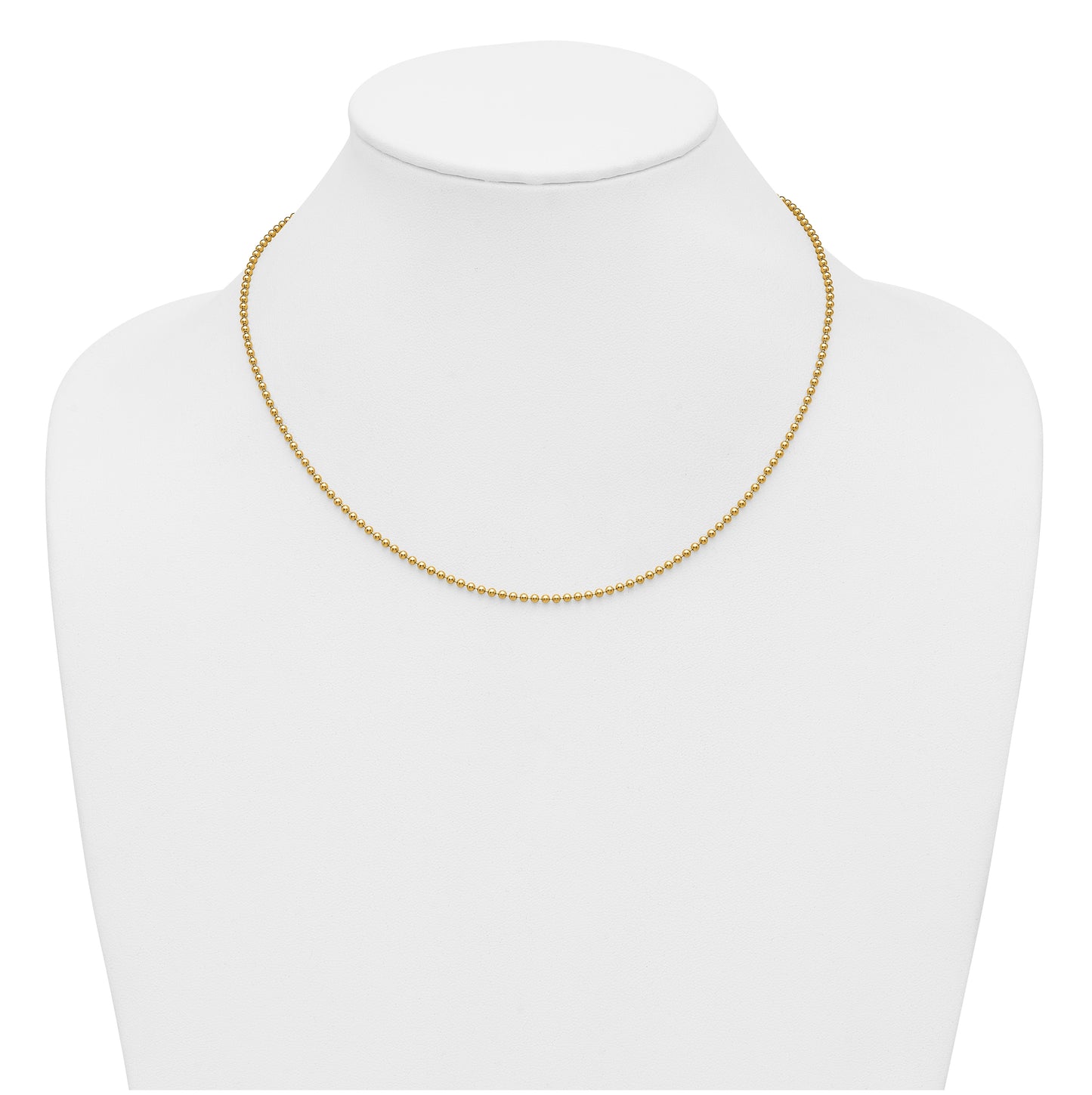 1/20 14K Gold Filled Ball with Lobster Clasp Chain
