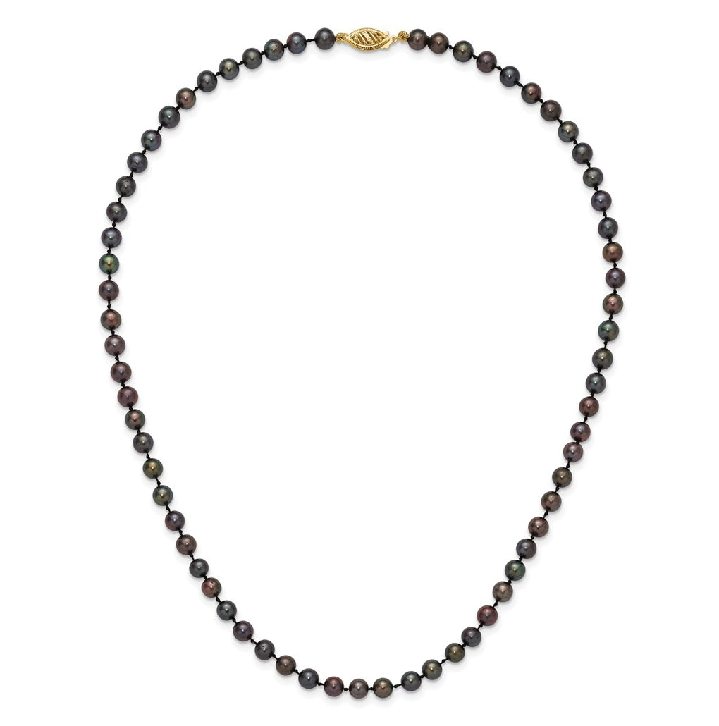 1/20 14K Gold Filled NearRound Freshwater Cultured Pearl Necklace