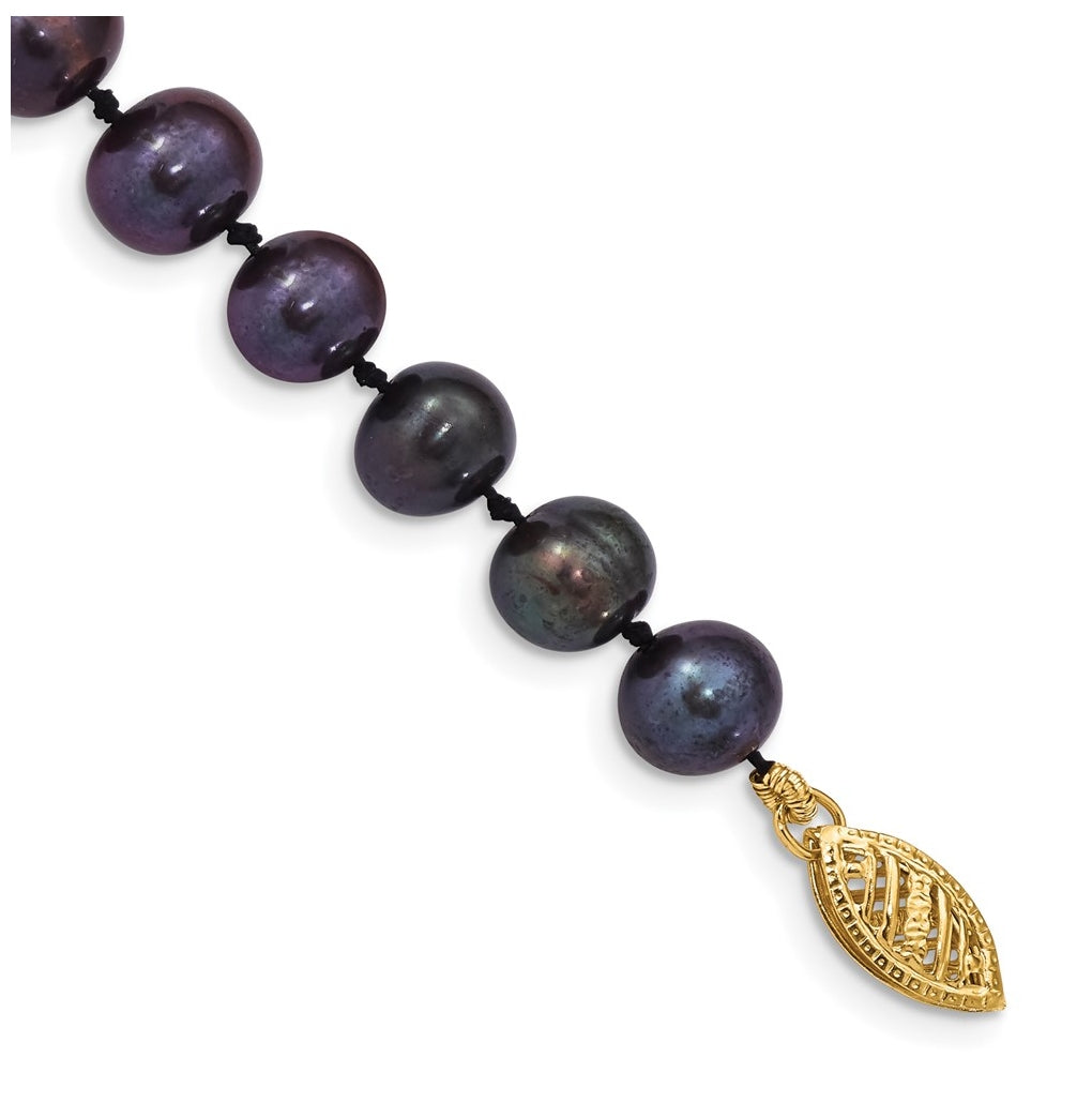 1/20 14K Gold Filled NearRound Freshwater Cultured Pearl Bracelet
