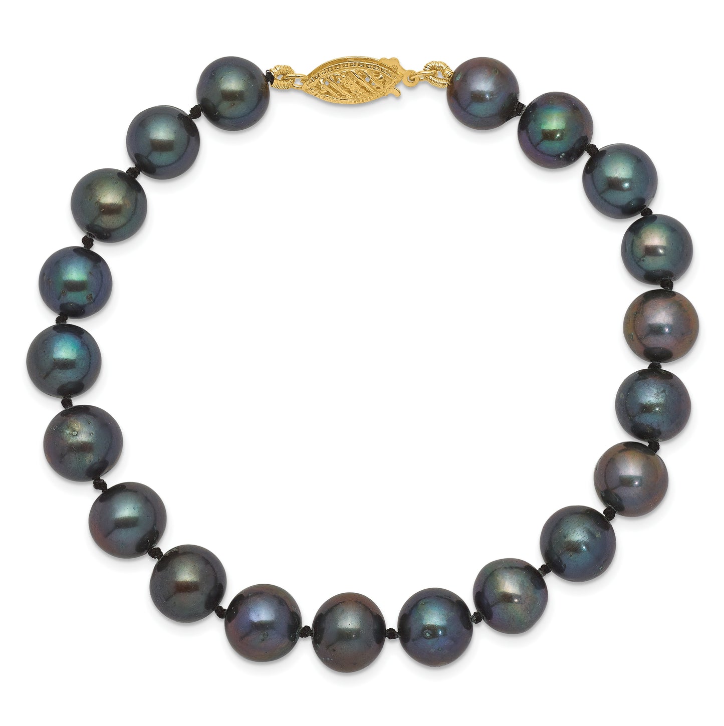 1/20 14K Gold Filled NearRound Freshwater Cultured Pearl Bracelet