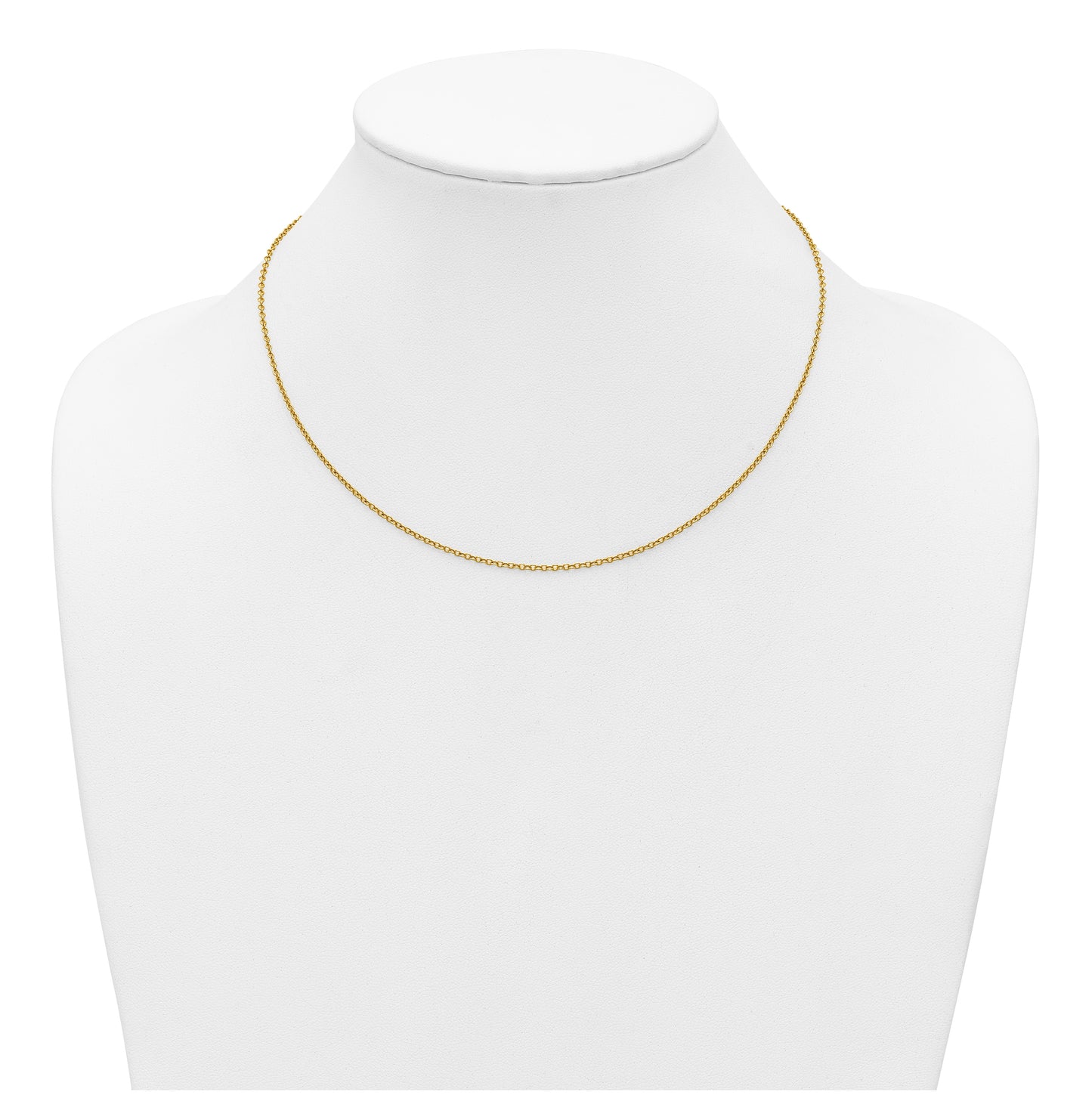 1/20 14K Gold Filled Adjustable Cable 22in Chain