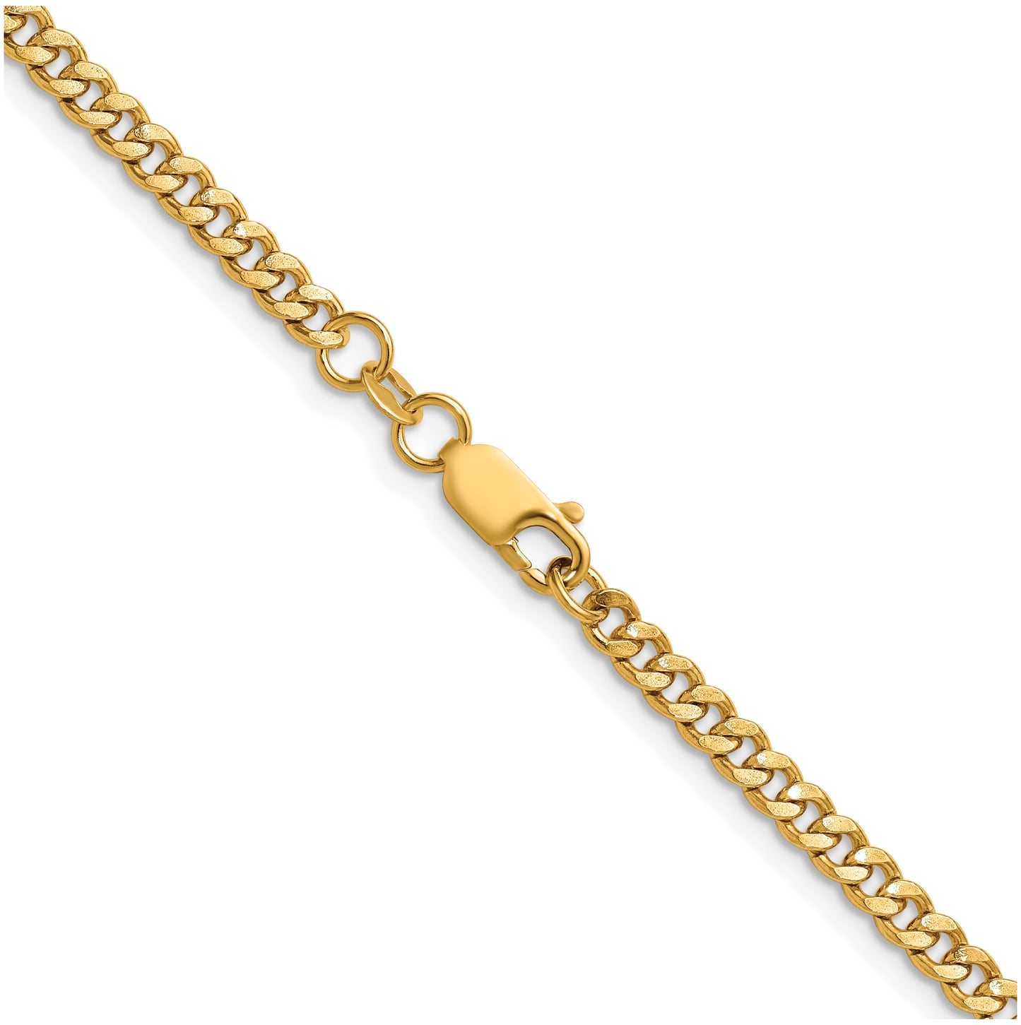 1/20 14K Gold Filled Curb w/Lobster Clasp Chain