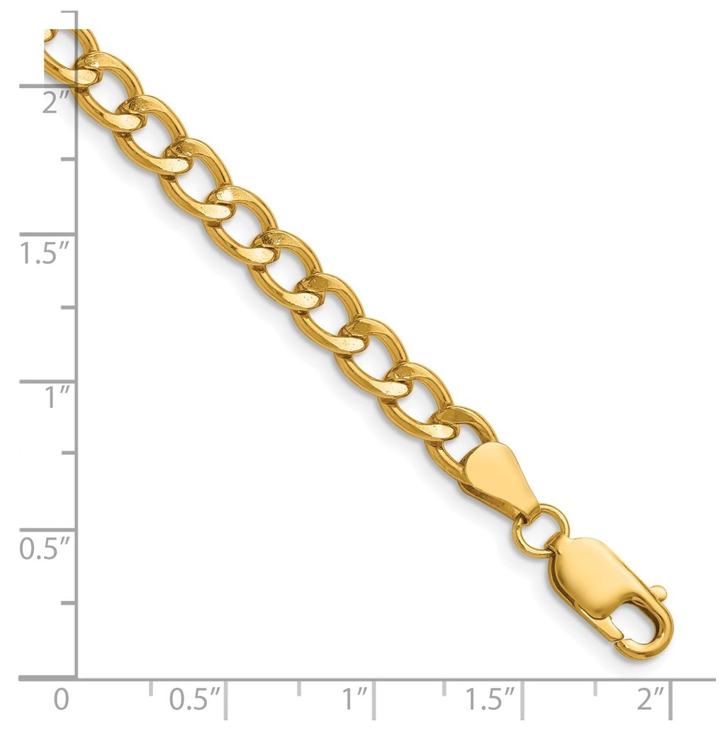 1/20 14K Gold Filled Curb w/Lobster Clasp Chain