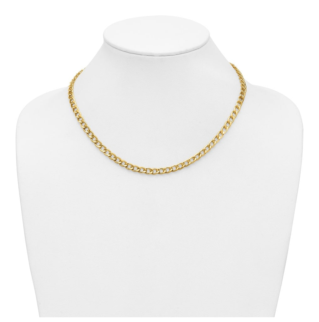 1/20 14K Gold Filled Curb w/Lobster Clasp Chain