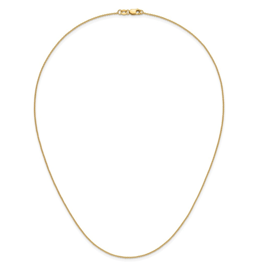 1/20 14K Gold Filled 1.15mm Cable w/Lobster Clasp Carded Chain