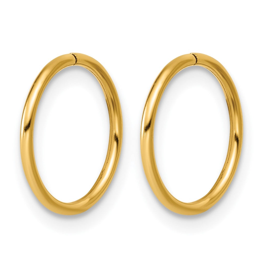 1/20 14K Gold Filled Sleeper Hoop Earrings