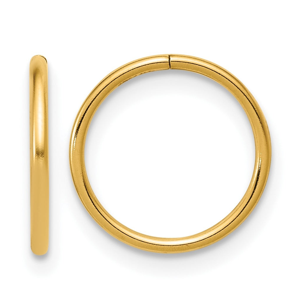 1/20 14K Gold Filled Sleeper Hoop Earrings