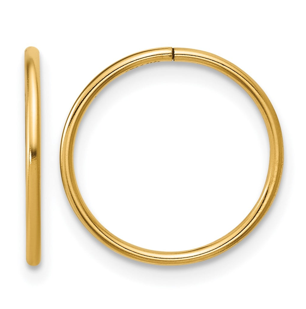 1/20 14K Gold Filled Sleeper Hoop Earrings