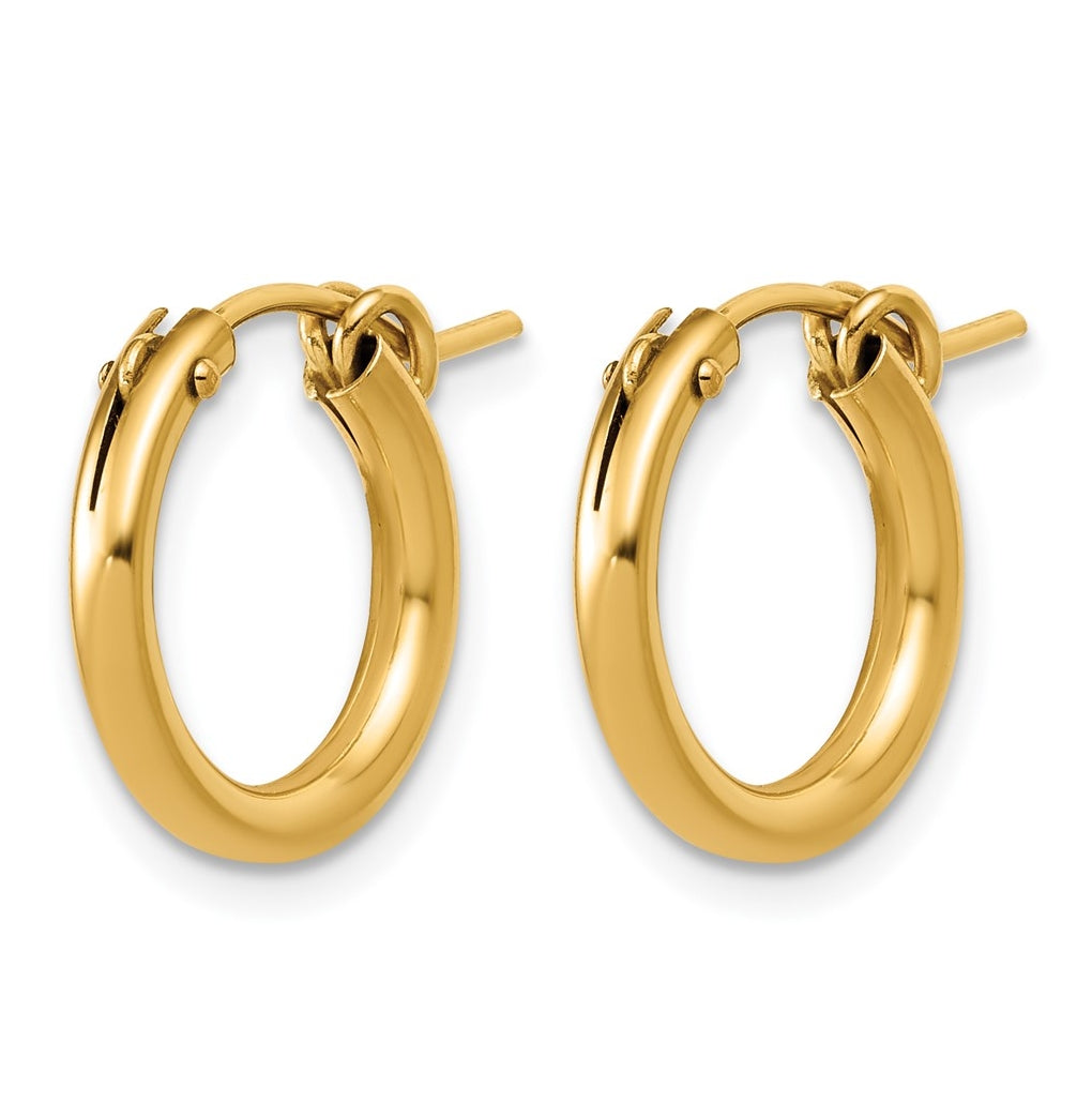 1/20 14K Gold Filled Eurowire Hoop Earrings