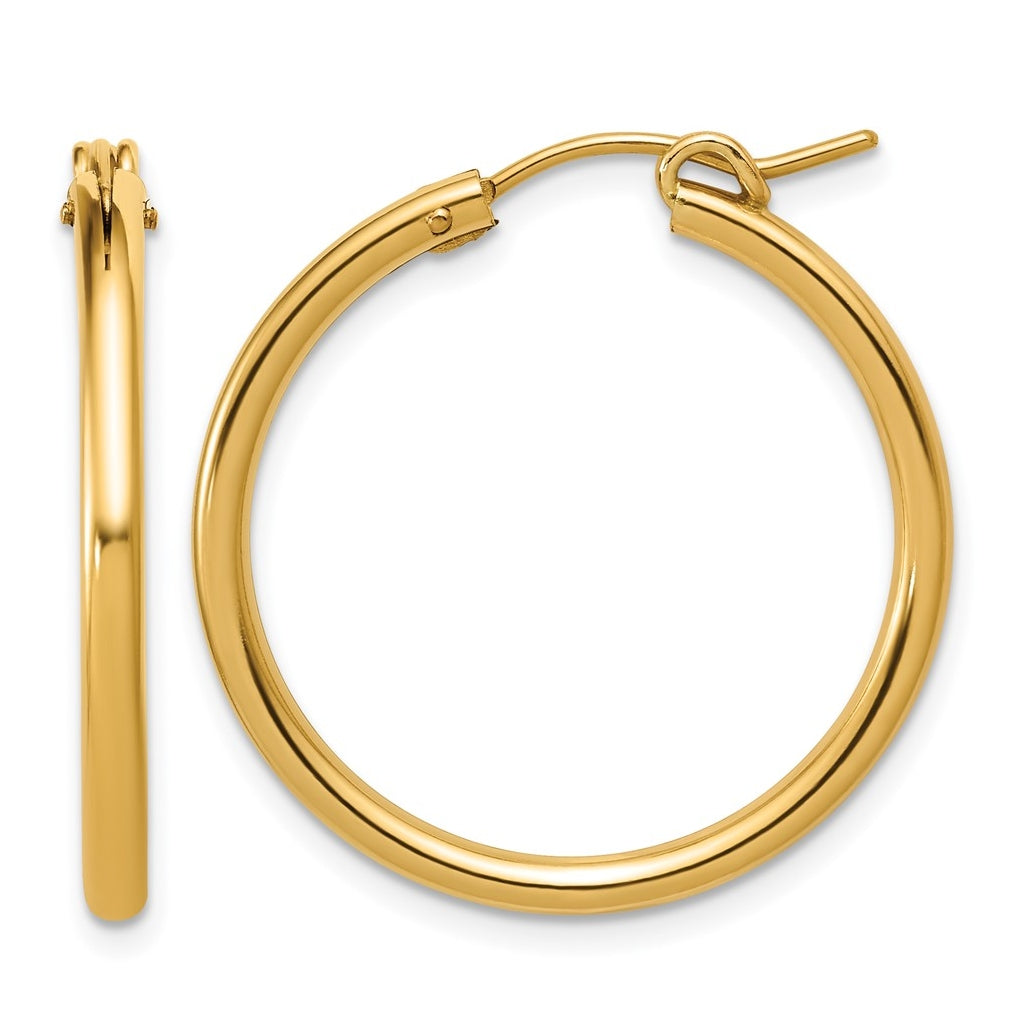 1/20 14K Gold Filled Eurowire Hoop Earrings
