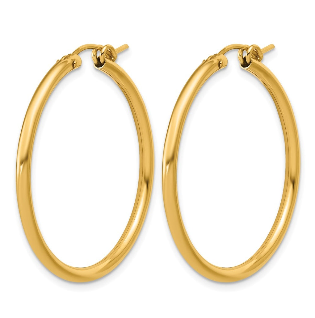 1/20 14K Gold Filled Eurowire Hoop Earrings