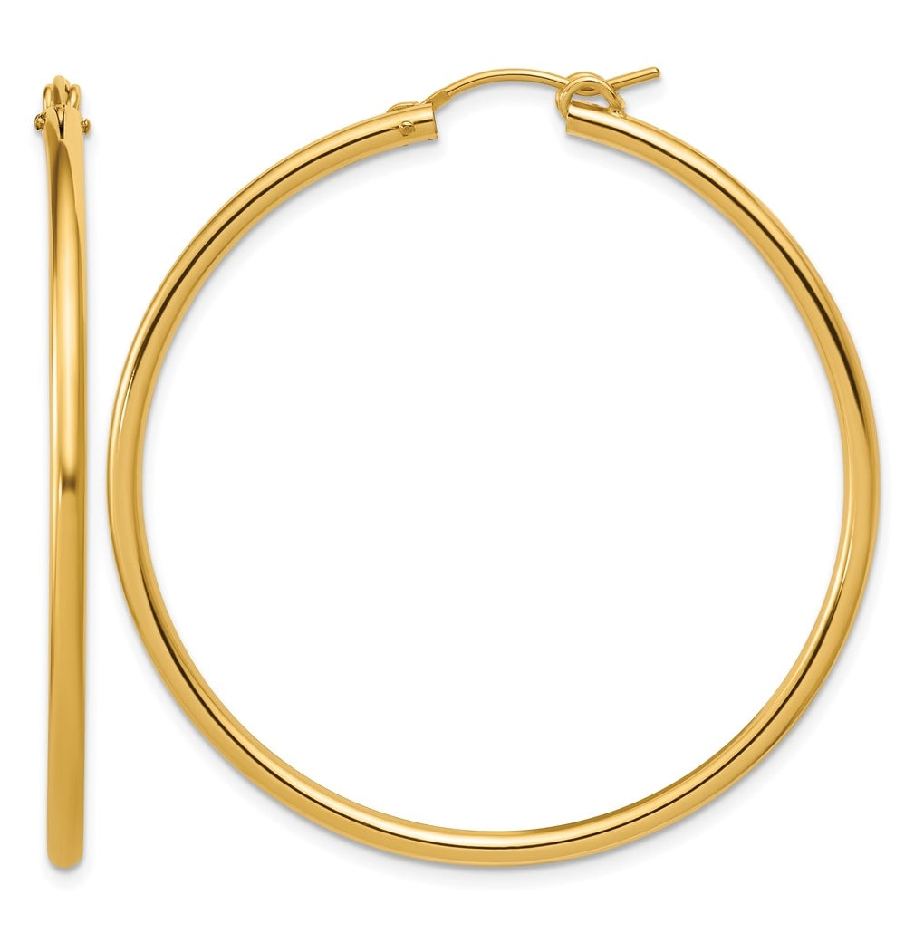 1/20 14K Gold Filled Eurowire Hoop Earrings