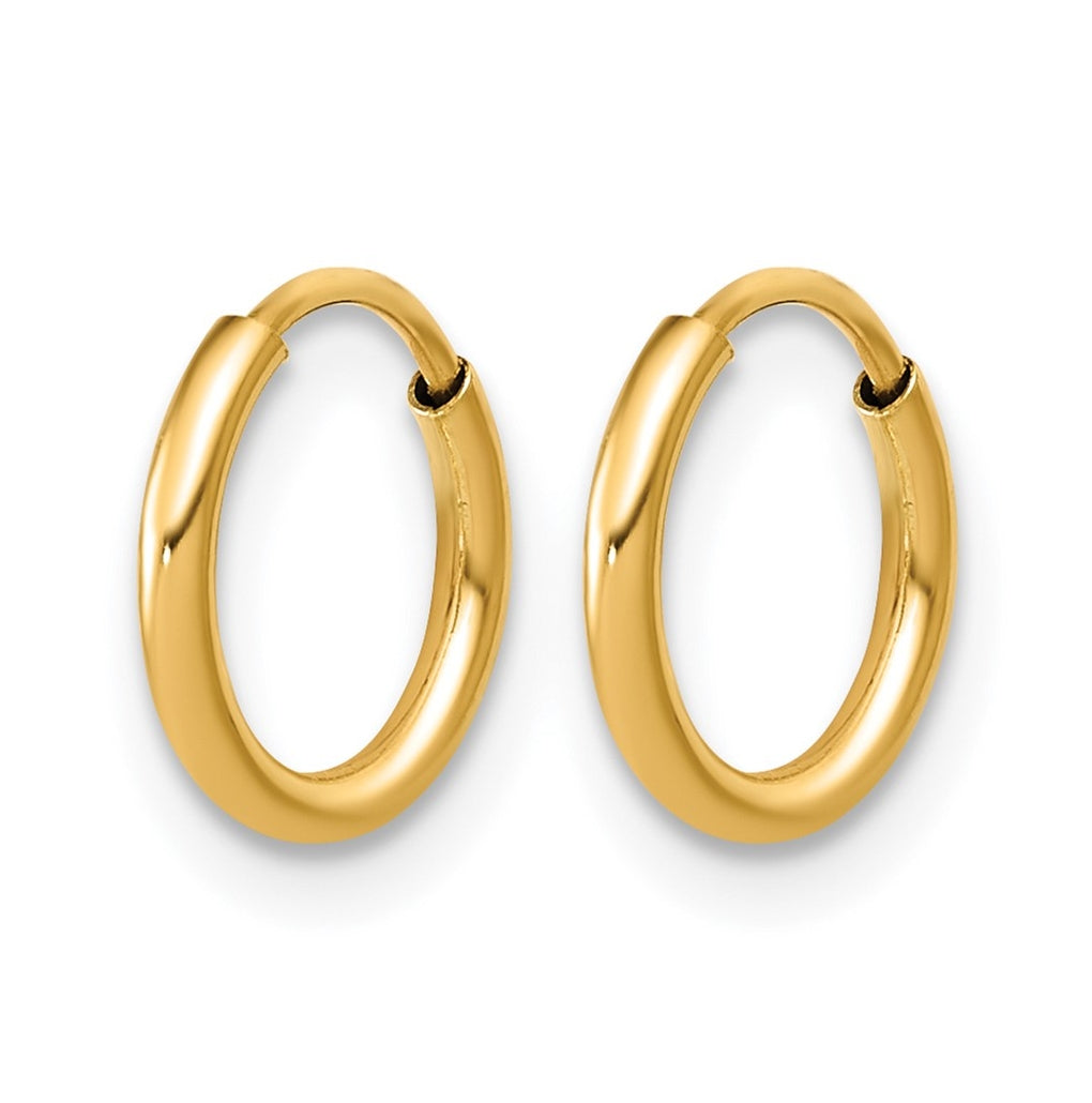 1/20 14K Gold Filled Endless Hoop Earrings