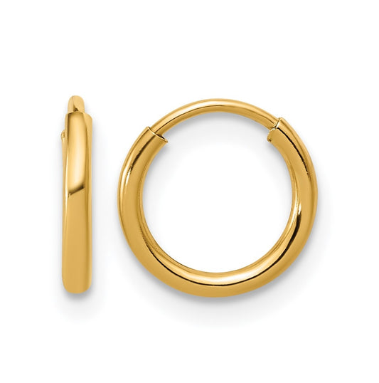1/20 14K Gold Filled Endless Hoop Earrings
