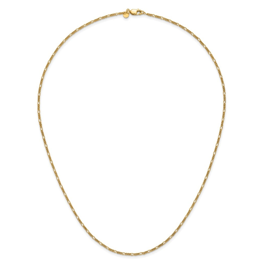 1/20 14K Gold Filled Figaro with Lobster Clasp Chain