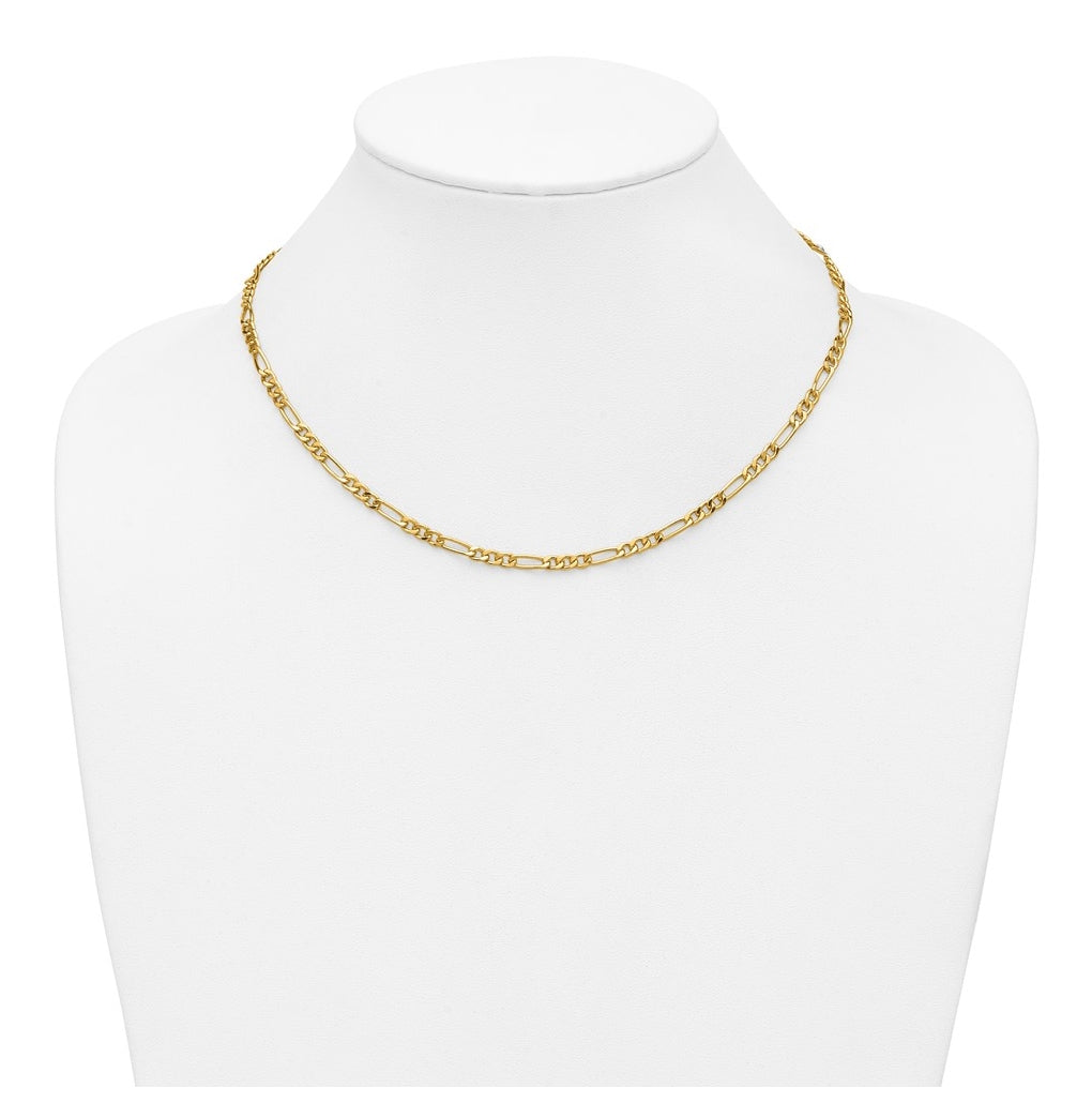 1/20 14K Gold Filled Figaro with Lobster Clasp Chain