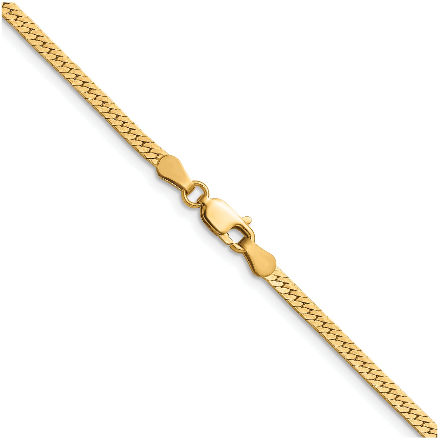1/20 14K Gold Filled Herringbone w/Lobster Clasp Chain